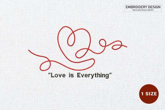 Download Love Embroidery Design - Love embroidery Collection